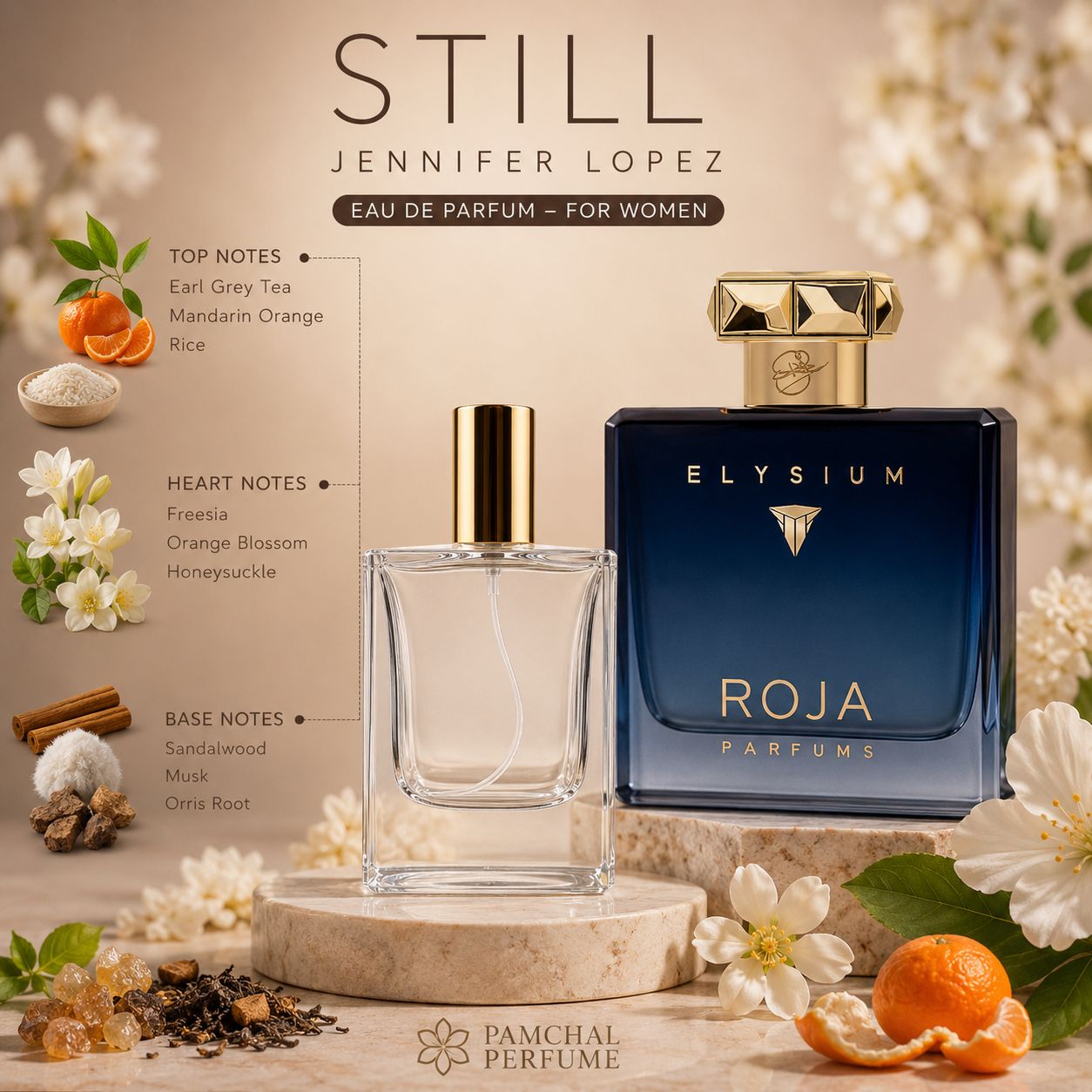 عطر ادکلن روژا داو الیزیوم گرید Hi ( عطر خالص با ماندگاری بالا )